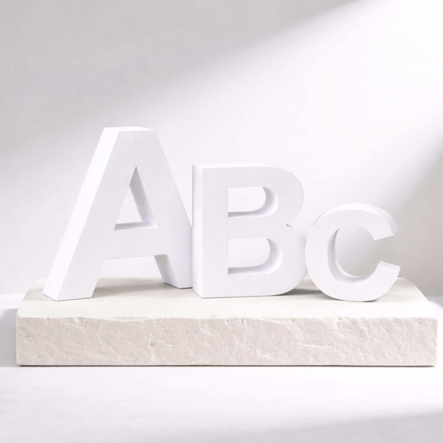 POLYSTYRENE SIGNAGE - LETTERS & NUMBERS