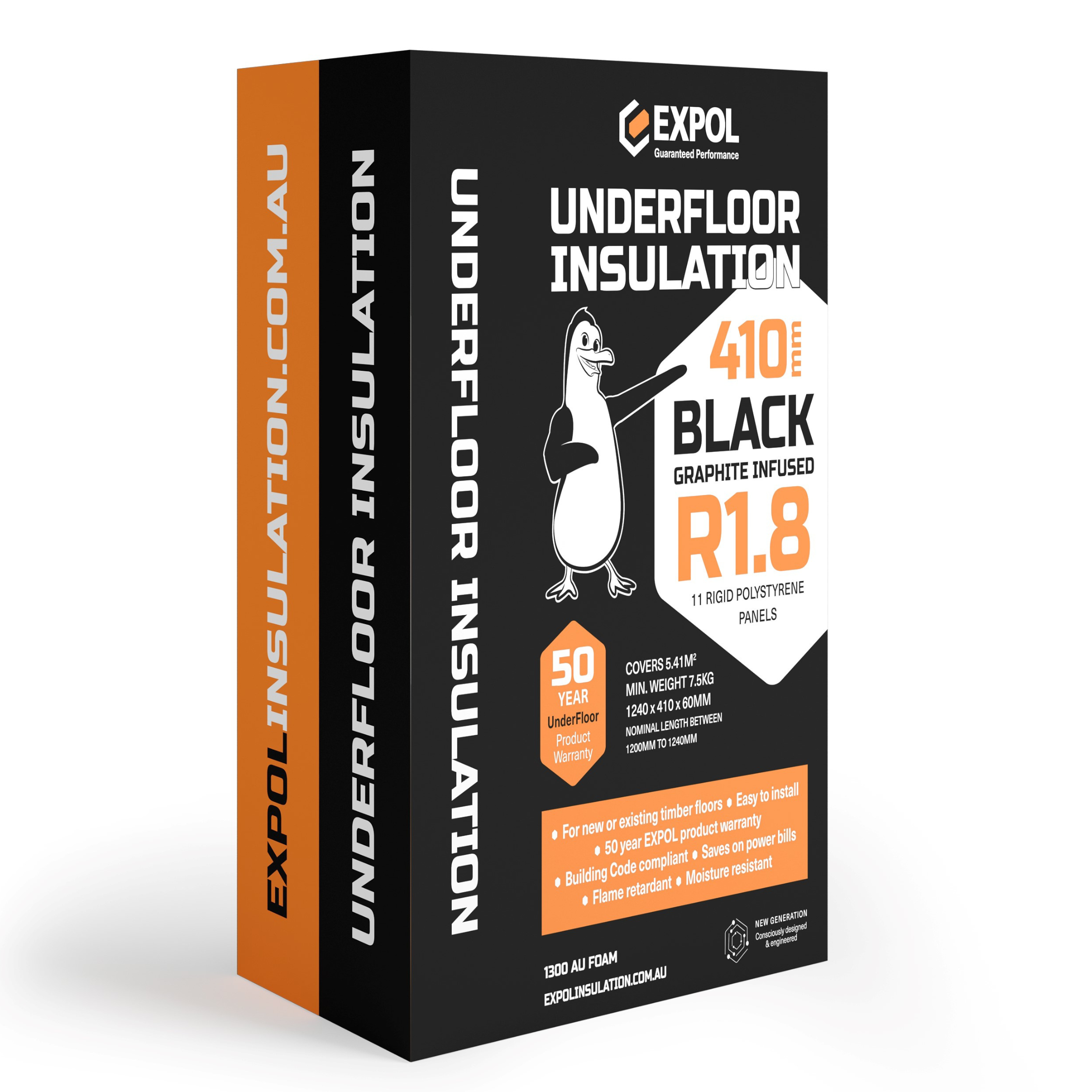 EXPOL INSULATION - R1.8 – The Foam Shop