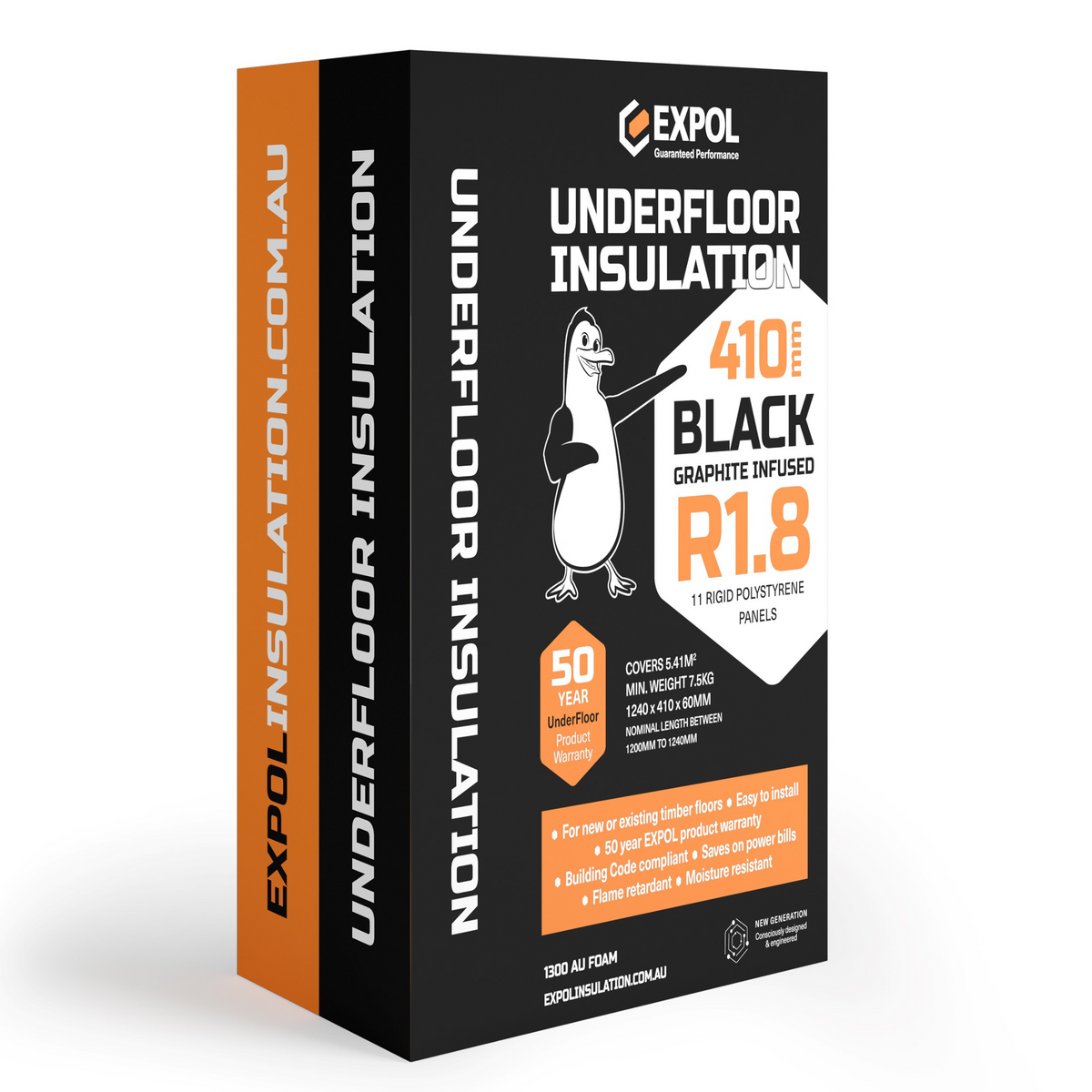 EXPOL INSULATION - R1.8 – The Foam Shop